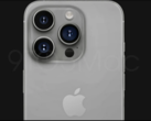 Un rendering di come potrebbe apparire il vociferato iPhone 15 Pro 