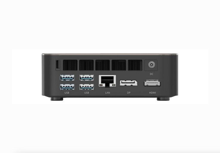 Il mini PC Links LC7530 è dotato di una ricca dotazione di porte, tra cui sei porte USB 3.2 di tipo A.