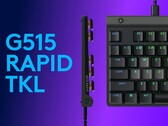 Immagine promozionale del nuovo Logitech G505 Rapid TKL in nero. (Fonte: Logitech)