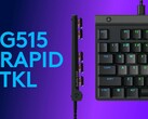 Immagine promozionale del nuovo Logitech G505 Rapid TKL in nero. (Fonte: Logitech)