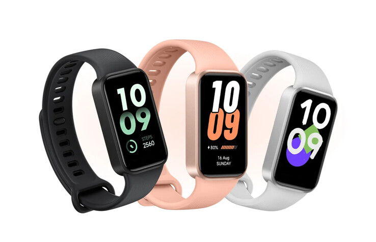 Xiaomi commercializza lo Smart Band 11 Active nelle finiture Nero, Grigio e Rosa Pomelo.