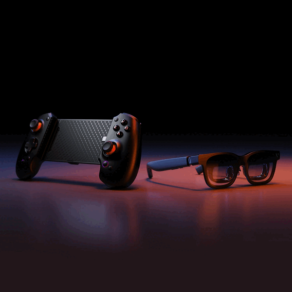 Il controller mobile Abxylute S9V Type-C per occhiali Viture ha una porta USB-C dedicata per gli occhiali Viture.