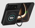 Il BMX SolidSafe Ultra per l’iPhone Duo è dotato di un cavalletto integrato.