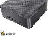La nuova configurazione dell’EQi13 è dotata di 16 GB di RAM e costa 499 dollari. Nella foto: un’immagine promozionale che mostra la parte anteriore del mini PC.