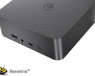 La nuova configurazione dell’EQi13 è dotata di 16 GB di RAM e costa 499 dollari. Nella foto: un’immagine promozionale che mostra la parte anteriore del mini PC.