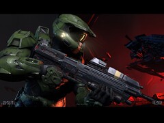 Con le giuste impostazioni grafiche, la versione PC di Halo Infinite è un vero spettacolo (Immagine: Microsoft)