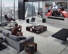 Il televisore OLED evo M5 di LG (nella foto) viene fornito con uno Zero Connect Box. (Fonte: LG)