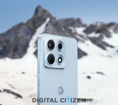 Si prevede che il Motorola Edge 70 Max sarà disponibile in almeno tre colori, tra cui l'azzurro.