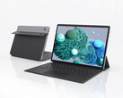 L’S13 Neo è attualmente disponibile a 576 dollari su AliExpress. Nella foto: un’immagine promozionale che mostra la parte anteriore e posteriore del convertibile con la tastiera magnetica collegata.