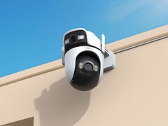 La telecamera di sicurezza per esterni C545D di Tapo (nella foto) è ora disponibile in Europa. (Fonte: Tapo)