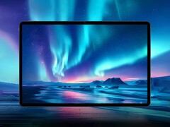 Il T70 Pro è dotato di un display da 14 pollici a 60 Hz. Nell’immagine: una foto promozionale che mette in risalto l’ampio schermo del tablet.