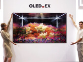 I pannelli LG OLED.EX dovrebbero diventare più diffusi entro il prossimo anno o giù di lì. (Fonte: LG)