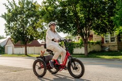 Il Triker e-trike di Velotric è dotato di un motore da 750 W con 90 Nm di coppia e 1.300 W di potenza di picco (fonte: Velotric)