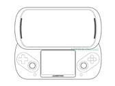 Il cosiddetto Anbernic Slide ha un design insolito che si basa su PSP Go e Nintendo 3DS. (Fonte immagine: via Nittrx)