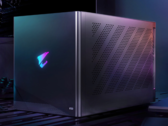 Il box da gioco Gigabyte Aorus RTX 4090. (Fonte: Gigabyte)