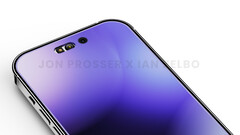 L'iPhone 14 Pro e l'iPhone 14 Pro Max avranno un'ampia dotazione di fotocamere sotto i loro display. (Fonte: Ian Zelbo)