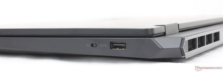 Corretto: Interruttore di spegnimento della fotocamera, USB-A (5 Gbps)