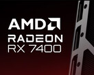 AMD ha confermato il marchio di vendita al dettaglio di Radeon RX 7400 al posto di un'immagine reale del prodotto. (Fonte immagine: AMD - modificata)