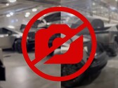Tesla ha pubblicato una nota interna che vieta qualsiasi fotografia del Cybertruck sotto la minaccia di azioni disciplinari. (Fonte immagine: randomness2646 su TikTok / Flaticons - modificato)