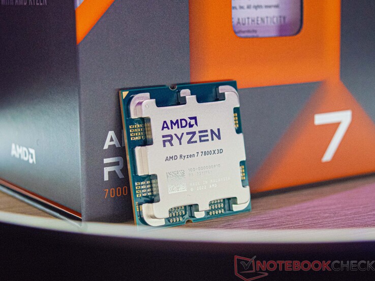AMD Ryzen 7 7800X3D - 8 core/16 fili