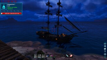 Nella foto: uno screenshot del gameplay di ARK: Survival Ascended.