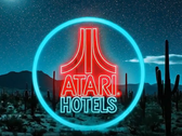 Uno screengrab del logo di Atari Hotels (fonte: Atari Hotels)