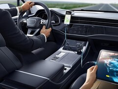 Il caricatore per auto Baseus PrimeTrip VR2 Max (nella foto) è arrivato in Europa. (Fonte: Baseus)