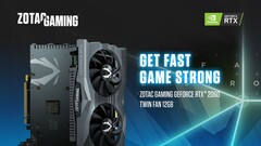 Ci sono alcune schede RTX 2060 12 GB in giro, ma nessuna a prezzi ragionevoli. (Fonte immagine: ZOTAC)