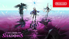 Striscione di Fire Emblem Shadows (Fonte: Nintendo Mobile YouTube con modifiche)