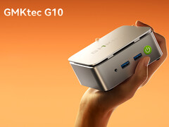Il GMK G10 parte da 189,99 dollari. Nella foto: il mini PC. (Fonte immagine: GMKtec - modificato)