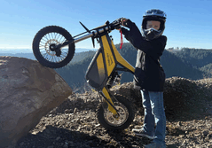 La bici da cross elettrica Heybike Villain offre una velocità massima di 45 miglia orarie (72 km/h) (Fonte: Heybike)