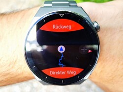 In allenamento, lo smartwatch Huawei offre la navigazione del percorso di ritorno
