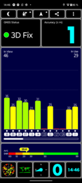 Ricezione GPS all'aperto