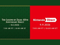 Il 40° anniversario di The Legend of Zelda e le date degli annunci Nintendo Direct a confronto