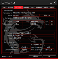 Versione del BIOS di MSI GE76 Raider 10UH