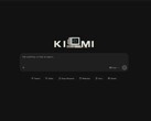 Schermata iniziale dell’interfaccia web di Kimi con campo di immissione dati e logo K3