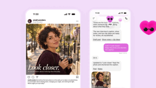 Un Dot trasforma un’intervista in un post sui social media, note dello show e clip video, quindi aggiorna il materiale dopo aver ricevuto feedback.