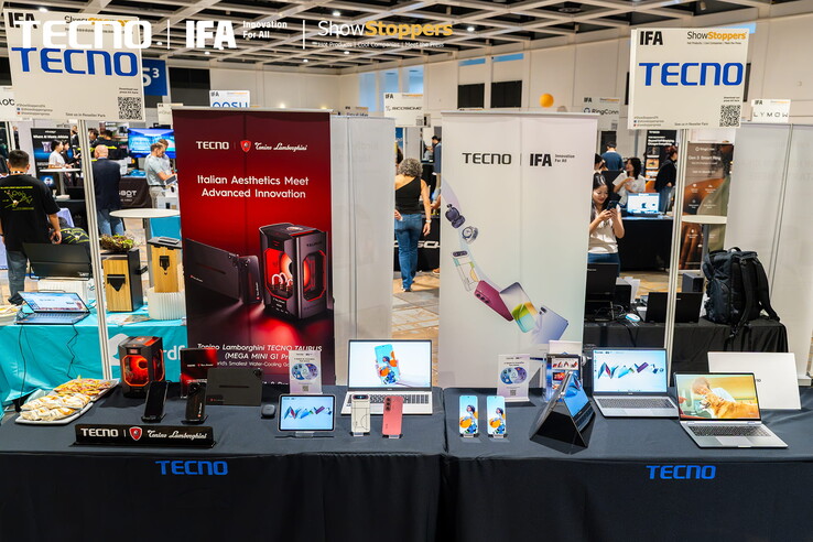 Tecno presenta i suoi ultimi dispositivi all’IFA ShowStoppers 2026