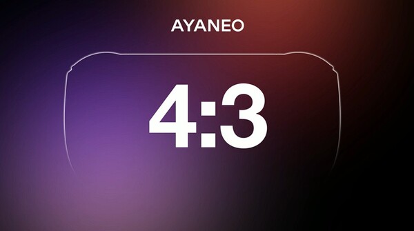 L'Ayaneo Code R avrà un display con un rapporto d'aspetto 4:3. (Fonte: Ayaneo)