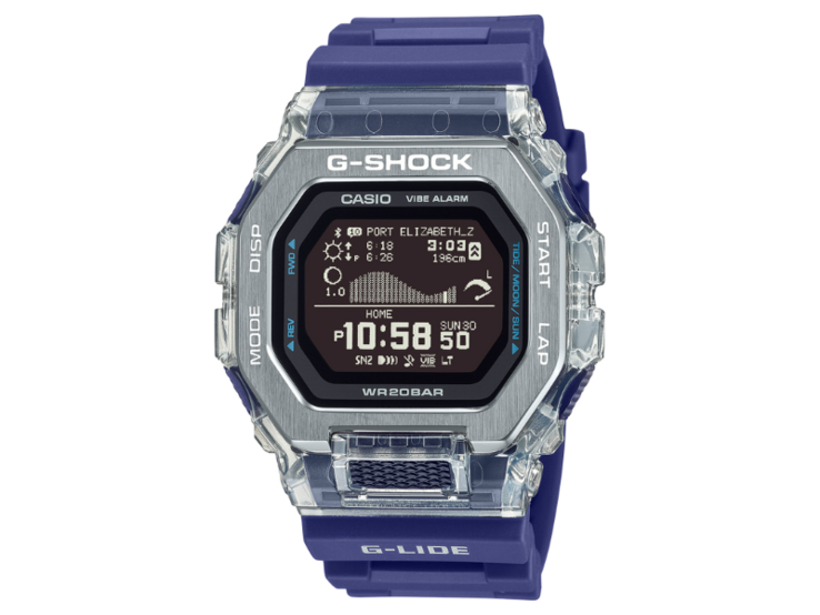 L'orologio Casio G-Shock G-Lide GBX-100S-2. (Fonte: Casio)
