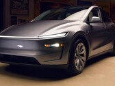 La nuova Model Y è dotata della funzione di abbaglianti adattivi. (Fonte: Jay Leno/YT)