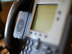 Un telefono fisso