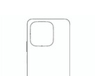 Uno schema di "Find X9 Pro". (Fonte: Digital Chat Station via Weibo)