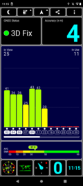 Test GPS all'aperto