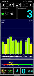 Ricezione GPS all'aperto