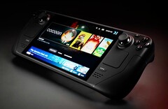 Il display OLED dello Steam Deck OLED soffre di artefatti visibili dopo un test di stress. (Immagine: Valve)