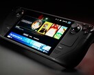 Il display OLED dello Steam Deck OLED soffre di artefatti visibili dopo un test di stress. (Immagine: Valve)