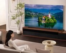 Il televisore Q8C di TCL (nella foto) è un modello QD MiniLED premium. (Fonte: TCL)