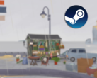 Tiny Bookshop è ambientato in una mappa disegnata a mano e ogni luogo ha la sua clientela. Nella foto - una schermata di gioco con il logo di Steam sovrapposto (fonte immagine: Steam - modificato)
