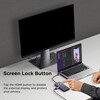 Il nuovo Hub USB-C Revodok Pro 109 di Ugreen è dotato di un pulsante di spegnimento dello schermo. (Fonte: Ugreen)